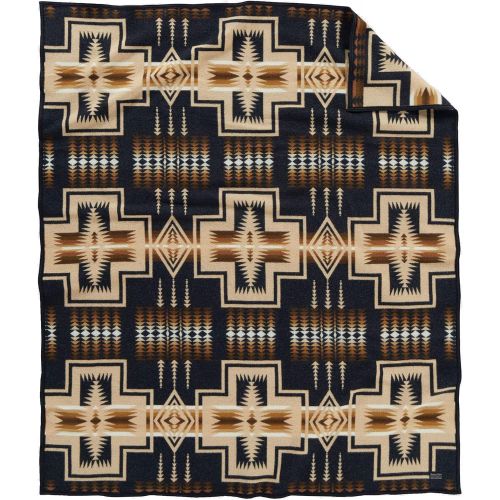  Pendleton Chief Joseph Wool Blanket, Grey, King