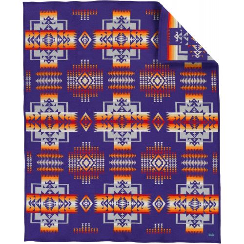  Pendleton Chief Joseph Wool Blanket, Grey, King