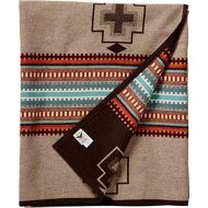 Pendleton Unisex Jacquard Blanket Robe TanAmerican West One Size