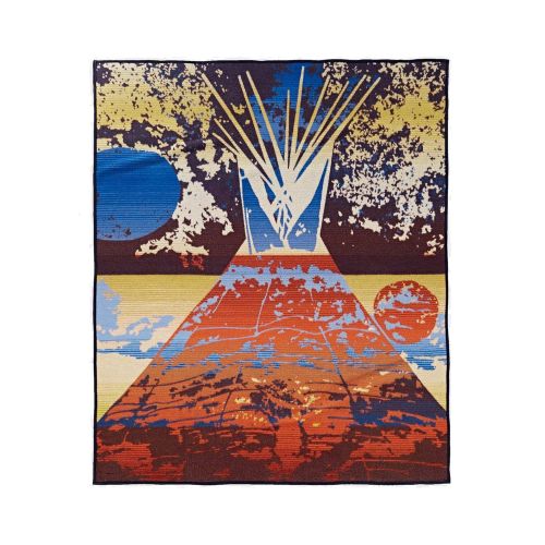  Pendleton Full Moon Lodge Wool Blanket, One Size