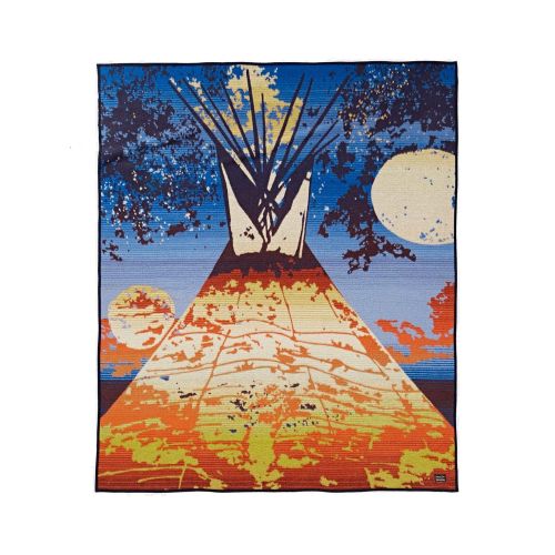  Pendleton Full Moon Lodge Wool Blanket, One Size