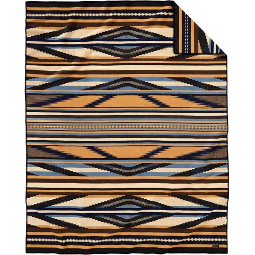  Pendleton Rio Canyon Wool Blanket, Tan, QUEN