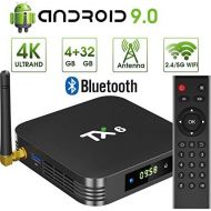 [아마존베스트]Android 9.0 TV Box,Pendoo TX6 Android TV Box 4GB DDR3 32GB EMMC Dual WiFi 2.4G+5G BT5.0 Quad Core 3D 4K Ultra HD H.265 USB3.0 Android TV Box