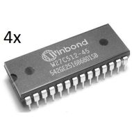 /Pengoland 4 x W27C512-45 28 pin EEPROM