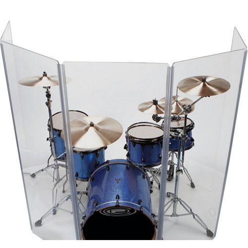  Pennzoni Display Drum Shield DS4 5 Panels 2foot X 5foot with Flexible Hinges