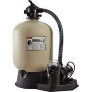 Pentair PNSD0060DO1160 Sand Dollar Aboveground Filter System with Blow-Molded Tank, 1-1/2 HP