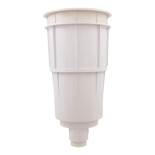  Sta-Rite 08650-4404 U-3 SwimQuip Inground Skimmer for Concrete Pools, 2 Inch Slip with 1 1/2 Inch Slip Reducers, White w/ White Lid & Frame, without Float