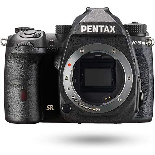  Pentax K-3 Mark III Flagship APS-C Black Camera Body - 12fps, Touch Screen LCD, Weather Resistant Magnesium Alloy Body with in-Body 5-Axis Shake Reduction. 1.05x Optical viewfinder