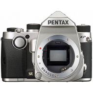 Pentax KP Silver Body 24.32 Ultra-Compact Weatherproof DSLR with 3 LCD, (Silver)