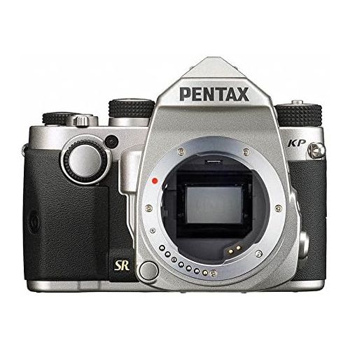  Pentax KP Silver Body 24.32 Ultra-Compact Weatherproof DSLR with 3 LCD, (Silver)