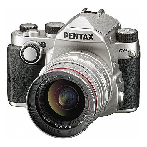  Pentax KP Silver Body 24.32 Ultra-Compact Weatherproof DSLR with 3 LCD, (Silver)