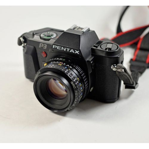  [아마존베스트]Pentax P3 Manual Focus 35mm Film Camera w/ 50mm Lens