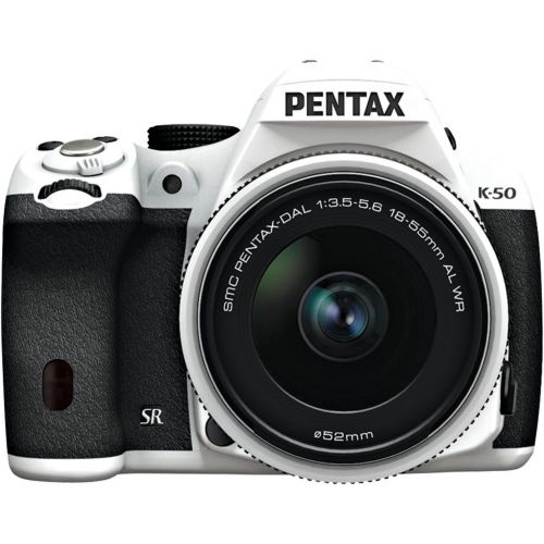  Pentax K-50 16MP Digital SLR Camera with 3-Inch LCD - Body Only (Black)