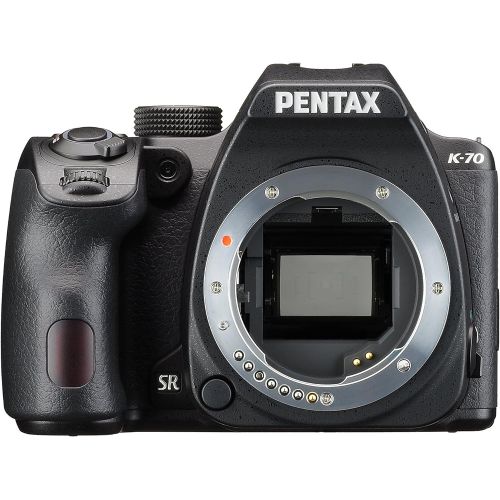  Pentax K-70 Weather-Sealed DSLR Camera, Body Only (Black)