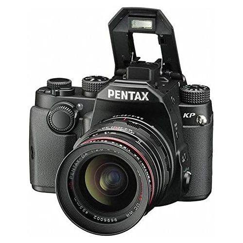  Pentax KP 24.32 Ultra-Compact Weatherproof DSLR with 3 LCD, Black