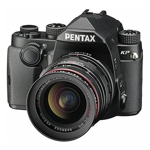  Pentax KP 24.32 Ultra-Compact Weatherproof DSLR with 3 LCD, Black