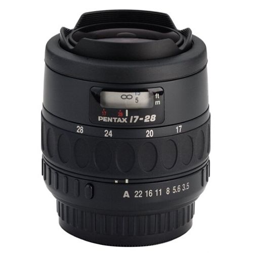  Pentax SMCPF Fisheye Zoom 17-28mm f3.5-4.5 SLR Lens with Case