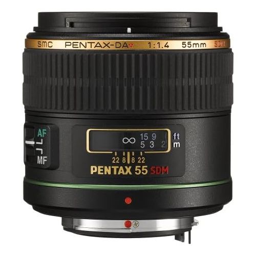  Pentax Telephoto 55mm f1.4 DA SDM Autofocus Lens for Digital SLR