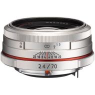Pentax K-Mount HD DA 70mm f2.4 70-70mm Fixed Lens for Pentax KAF Cameras (Limited Silver)