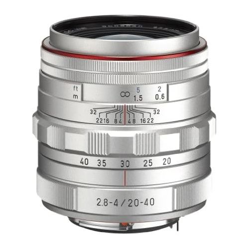  Pentax HD DA 20-40mm f2.8-4 ED Limited DC WR Zoom Lens (Silver)