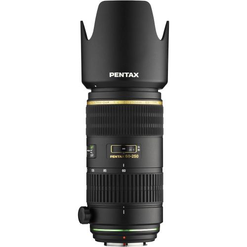  Pentax SMC DA 60-250mm f4 ED IF SDM Telephoto Zoom Lens w Case for Pentax Digital SLR Cameras