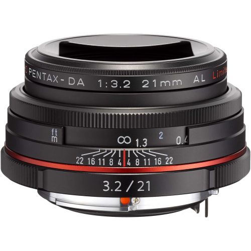  Pentax K-Mount HD DA 21mm f3.2 ED AL 21-21mm Fixed Lens for Pentax KAF Cameras