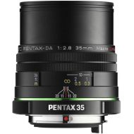 Pentax K-Mount HD DA 35mm f2.8 Macro 35-35mm Fixed Lens for Pentax KAF Cameras (Limited Black)