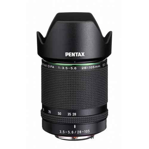  Pentax D FA 28-105mm F3.5-5.6ED DC WR HD Lens (Black)