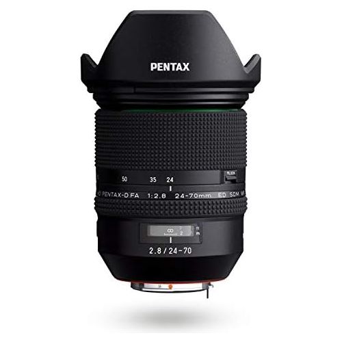  Pentax D FA 24-70mm F2.8ED SDM WR Lens (Black)