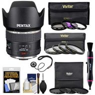 Pentax D-FA 645 55mm f/2.8 AL SMC SDM AW Lens with 6 UV/FLD/CPL/ND2/ND4/ND8 & 4 Macro Filters + Lens Pen + Kit