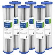 Pentair Pentek R30-20BB Big Blue Sediment Water Filter, 20-Inch, Whole House Pleated Polyester Filter Cartridge, 20