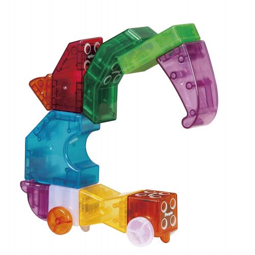  People Blocks Zoo Animals 17 pc Set - Clear Colors