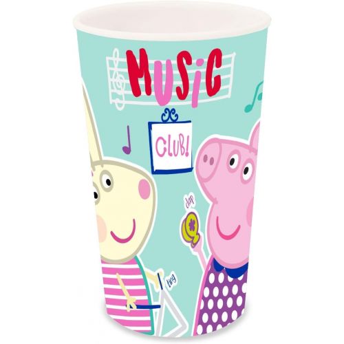  Peppa Pig Winter-Set mit Becher, Schuessel und Teller blau