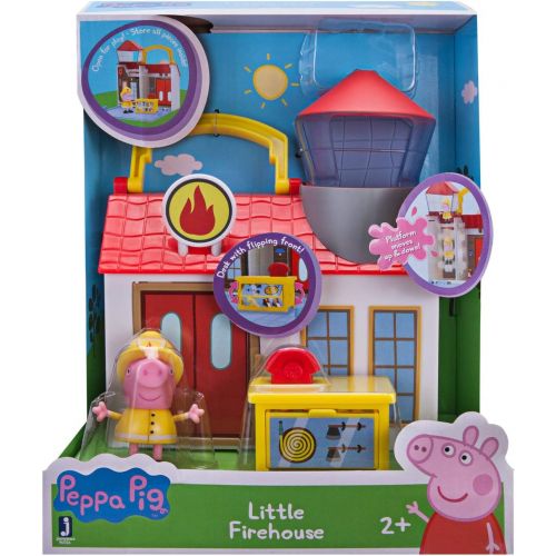  [아마존베스트]Peppa Pig Firehouse Little Places Playset