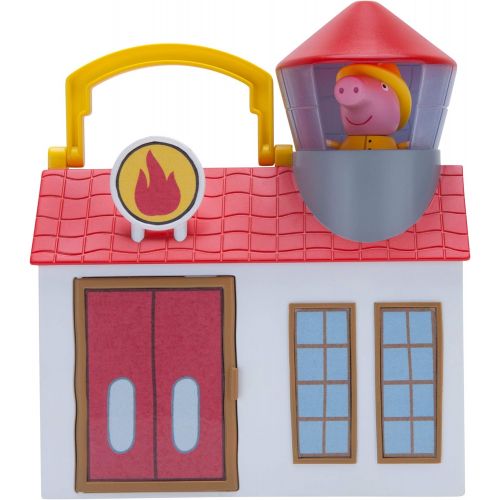  [아마존베스트]Peppa Pig Firehouse Little Places Playset