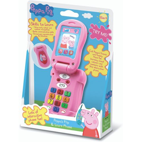  Peppa Pig PP06 Flip and Learn Phone Electronic Toy