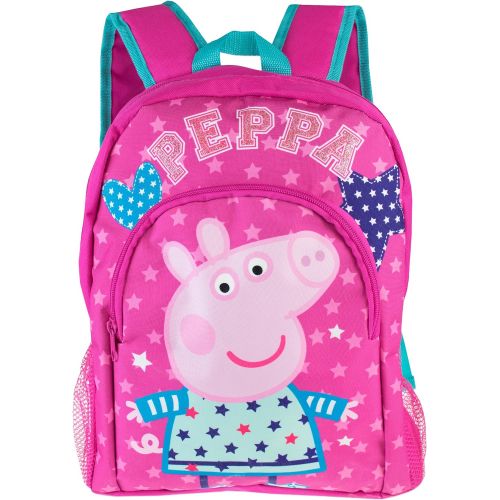  Peppa Pig Girls Peppa Pig Backpack (Pink)