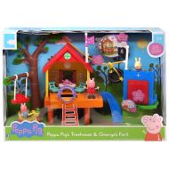 Nick Jr. Peppa Pigs Treehouse and Georges Fort Playset