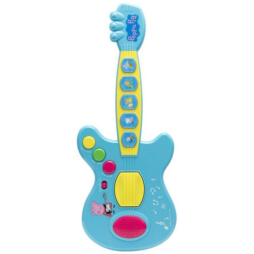  Peppa Pig Kids Educational Guitar and 25 Key Keyboard