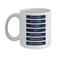 /Pepperminteaaa Coworker leave mug - Gift for coworker, boss, friend - White Novelty Mug - Funny cup of tea