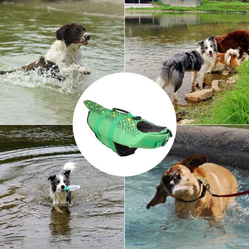  Per Pet Life Jackets Life Vest Lifejacket Safety Swimming Floats Lifesaver for Small Medium Large Dogs&Cats Lovely Costume Swimwear