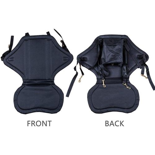  [아마존베스트]Per Trade Per Universal Kayak Seat Boat Seat Soft and Antiskid Base High Backrest Adjustable Kayak Cushion Padding Seat Canoe Seat with Backrest