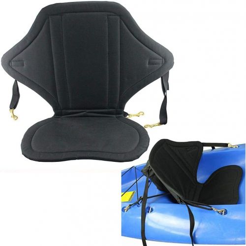  [아마존베스트]Per Trade Per Universal Kayak Seat Boat Seat Soft and Antiskid Base High Backrest Adjustable Kayak Cushion Padding Seat Canoe Seat with Backrest