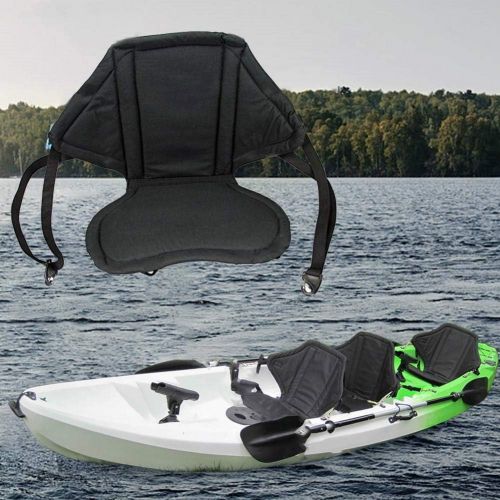  [아마존베스트]Per Trade Per Universal Kayak Seat Boat Seat Soft and Antiskid Base High Backrest Adjustable Kayak Cushion Padding Seat Canoe Seat with Backrest