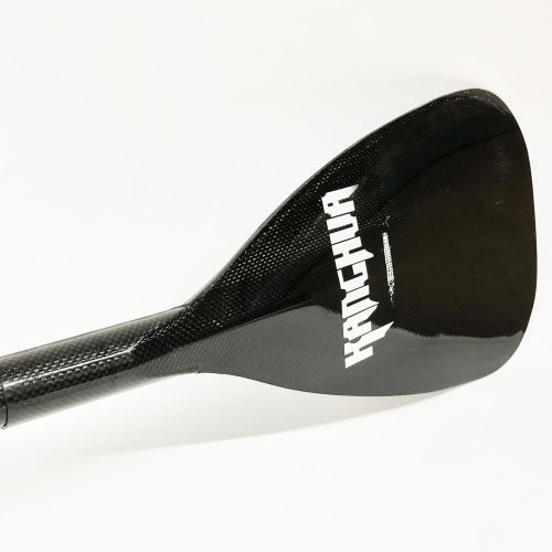  Perception Kanghua Full Carbon Fiber Adjustable SUP Performance Paddle, Black Carbon