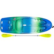 Perception Kayaks Perception Hi Five Sit on Top Kids Kayak for Kids up to 120 Lbs. Youth Kayak with Paddle 6 6