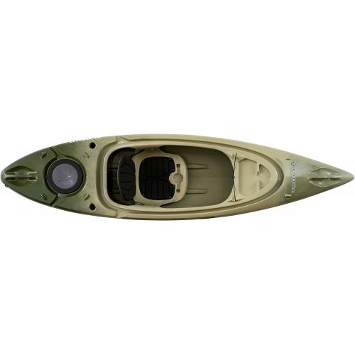  Perception Kayaks Perception Flash 9.5 Sit Inside Kayak Rod Holders and Rear Storage 9 6