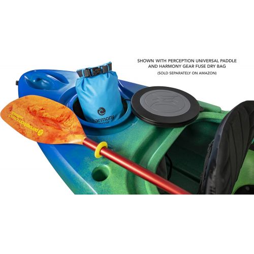  Perception Kayaks Perception Flash 9.5 Sit Inside Kayak Rod Holders and Rear Storage 9 6