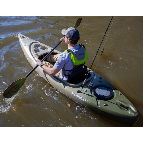  Perception Kayaks Perception Flash 9.5 Sit Inside Kayak Rod Holders and Rear Storage 9 6