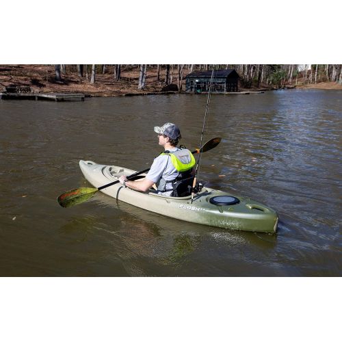  Perception Kayaks Perception Flash 9.5 Sit Inside Kayak Rod Holders and Rear Storage 9 6